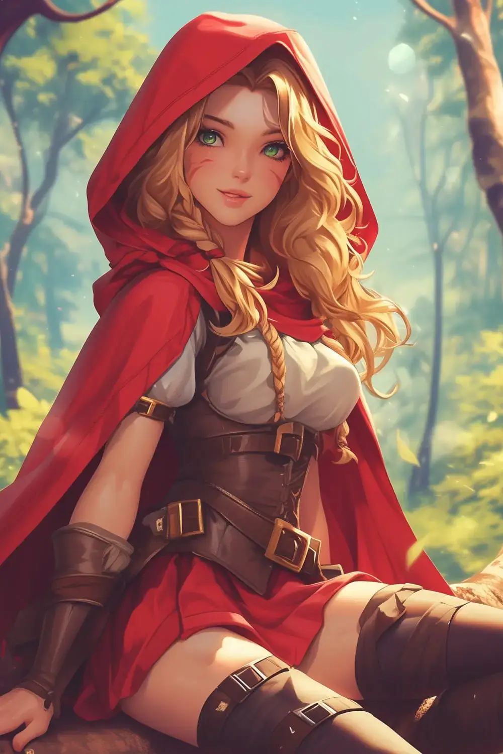 AI girlfriend - Red Riding Hood